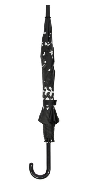 Regenschirm Reflektor Kinder Sterne Stockschirm Kinderschirm reflektierend