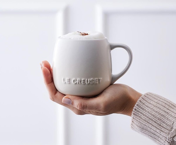 Le Creuset Becher Coupe Tasse Steinzeug Meringue 320ml