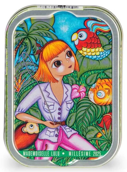 La Perle des Dieux Jahrgangssardinen Lulu 2025 in Olivenöl - Dose 115 g