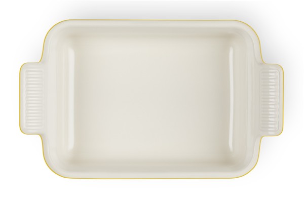 Le Creuset Auflaufform Tradition Steinzeug Nectar Gelb