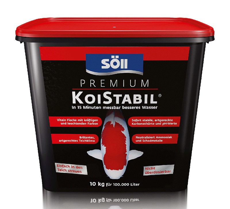 Söll Premium KoiStabil Perfektes Teich -Klima 10 kg bis 100000 L