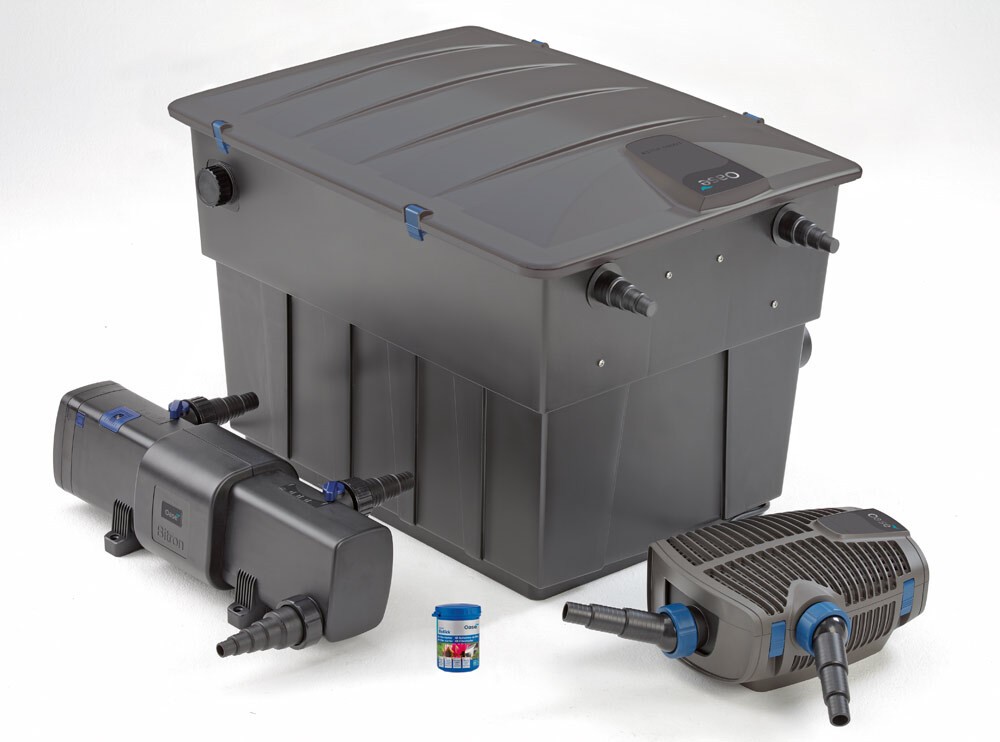 Oase BioTec ScreenMatic² Set 40000 Teichfilter mit UV + Pumpe Oase BioTec ScreenMatic² Set 40000 Teichfilter mit UV + Pumpe