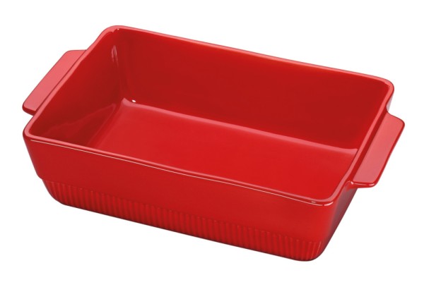 Spring Auflaufform CHALET Rechteckig Keramik Rot