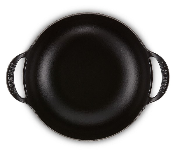 Le Creuset Balti Dish Schmorbräter Gusseisen Flint Grau 24cm