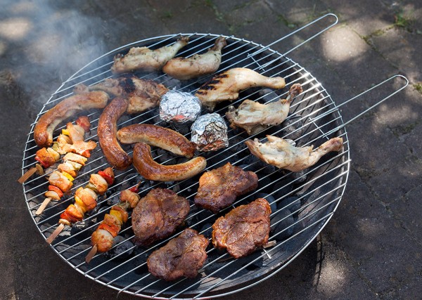 Großer Grillrost für Feuerschalen BBQ Ø61cm kaufen | Gartentotal.de