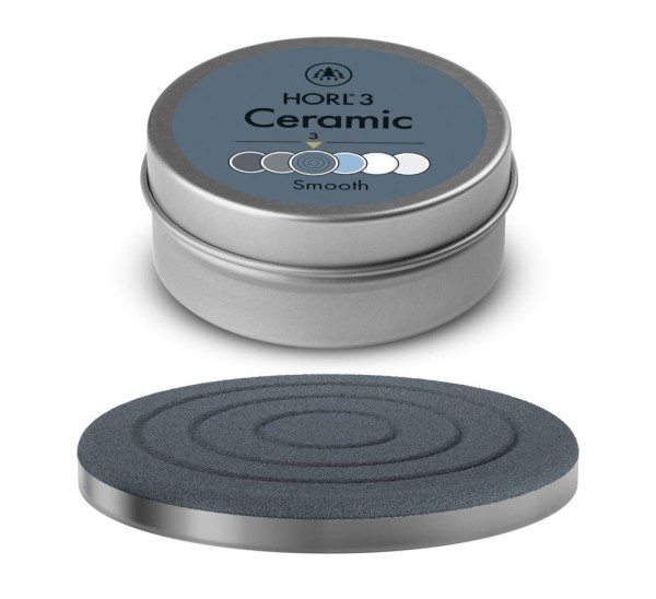 HORL 3 Keramik Abziehscheibe - Glatt