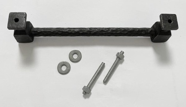 Türgriff Griff Schmiedeeisen Möbelgriff Schwarz Schubladengriff Antik-Stil 16,5cm