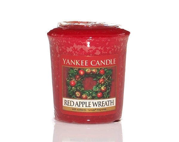 Yankee Candle Votivkerze Red Apple Wreath 49 g