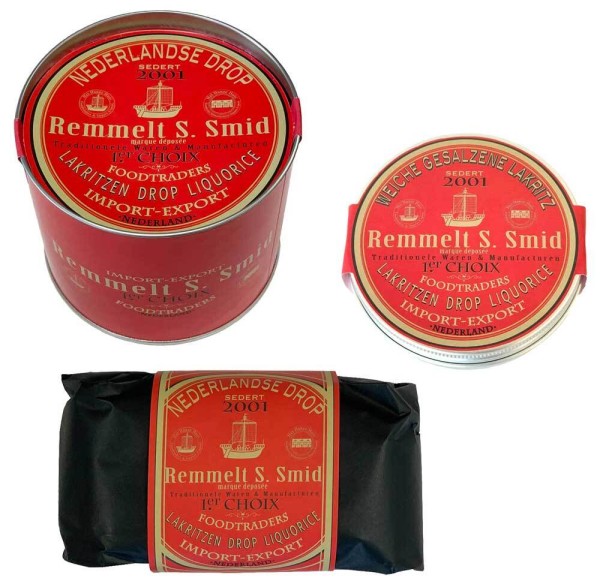 Remmelt S. Smid Weiche Gesalzene Lakritz Heringe Pastillen