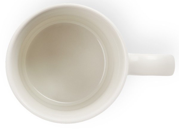 Le Creuset Espressotasse Steinzeug Meringue 100ml