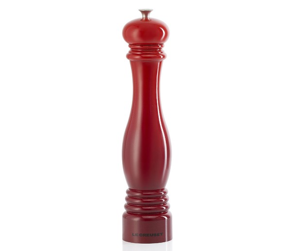 Le Creuset Große Pfeffermühle Kirschrot 30cm