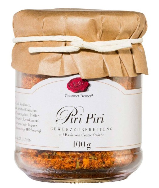 Gourmet Berner Piri Piri Dip Gewürzmischung für Créme Fraîche 100g