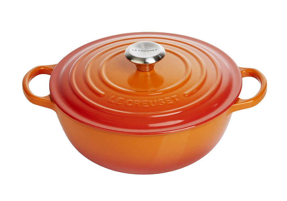 Le Creuset La Marmite Signature Familientopf Gusseisen Ofenrot 32cm