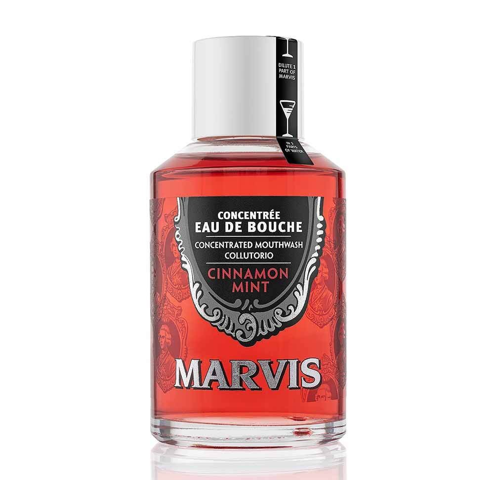 Marvis Mundwasser Cinnamon Mint Mundspülung Eau De Bouche Zimt Minze 120ml