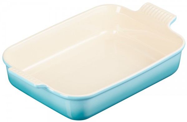 Le Creuset Auflaufform Tradition Steinzeug Karibik 32cm