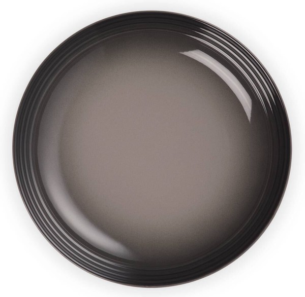 Le Creuset Frühstücksteller Steinzeug Flint Grau 22cm