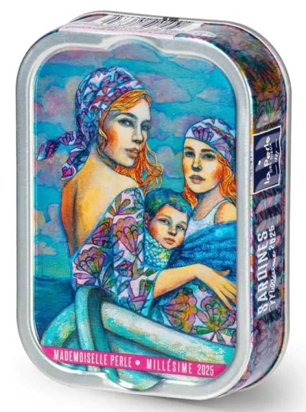 La Perle des Dieux Jahrgangssardinen 2025 Mademoiselle Perle - Dose 115 g