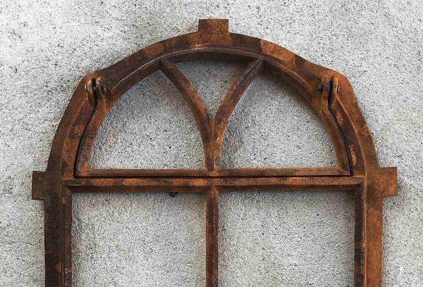 Stallfenster mit Klappe Eisenfenster Rostig Nostalgie Fenster Rahmen Antik-Stil