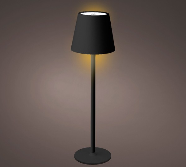 LED Tischlampe Kabellos Dimmbar Touch Schwarz USB Outdoor Leuchte Warmweiß Kaltweiß