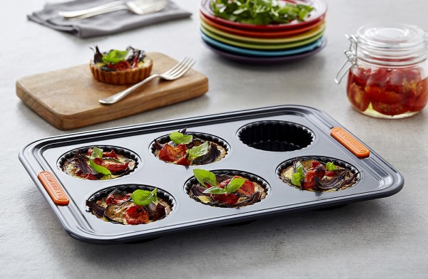 Le Creuset Tarteform 6er Antihaft-Backform