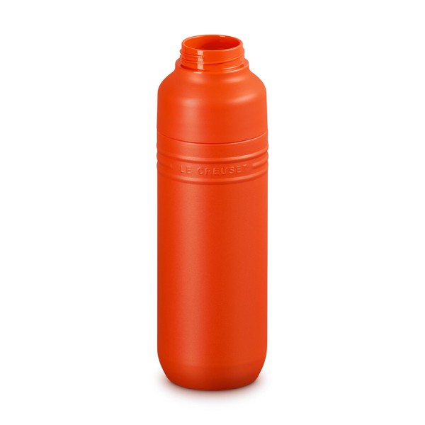 Le Creuset Trinkflasche On The Go Edelstahl Isolierflasche Ofenrot