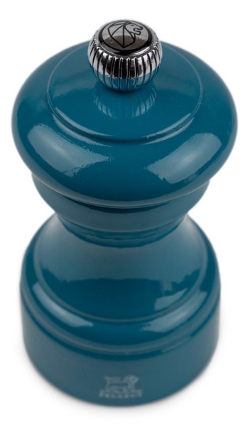 Peugeot Bistro Pfeffermühle Pazifikblau Glanz 10cm