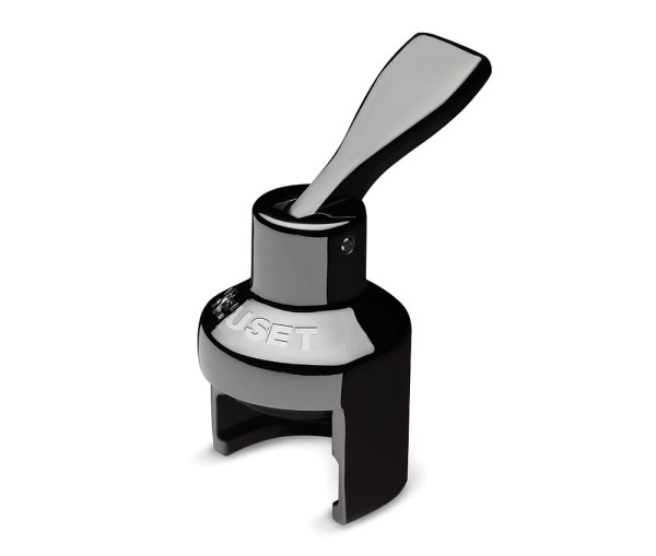 Le Creuset SW-101 Sekt-Verschluss Black Metal