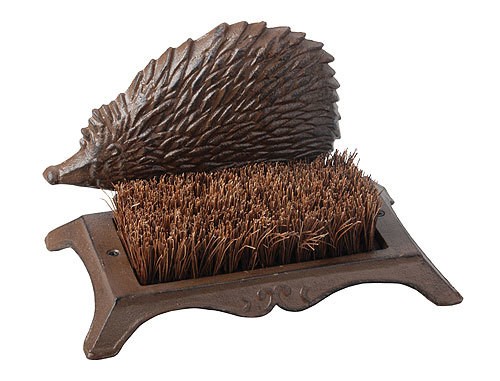 Schuhbürste Igel Bürste Fußabstreifer Guss