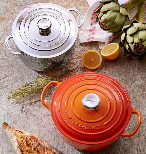 Le Creuset Bräter Signature Rund Gusseisen Ofenrot 20cm