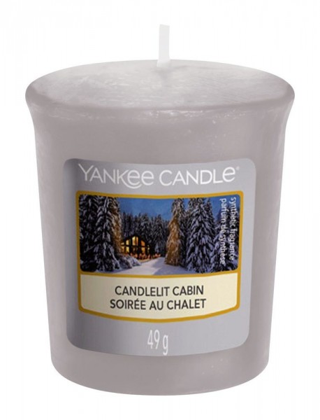 Yankee Candle Votivkerze classic Candlelit Cabin 49 g