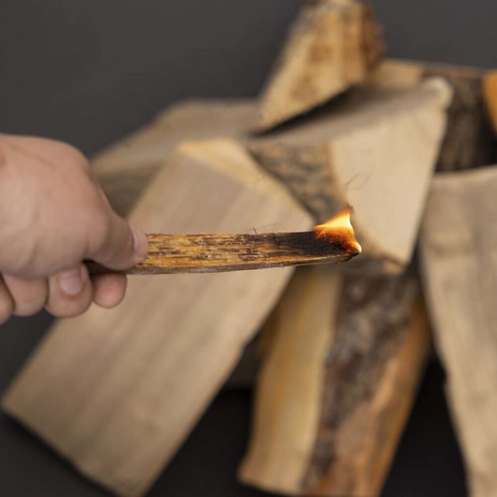 Esschert Design Natürliche Kaminanzünder Holz Pinienholz Harz 100% Natur Grillanzünder FF22