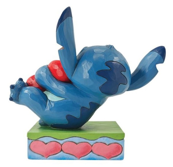 DISNEY Figur Stitch mit Herz Heart Struck Lilo & Stitch by Jim Shore 13 cm