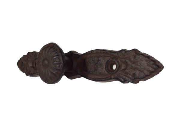 Schubladengriff Rustikal Griff Knauf Möbelgriff Gusseisen Antik-Braun 15,5cm