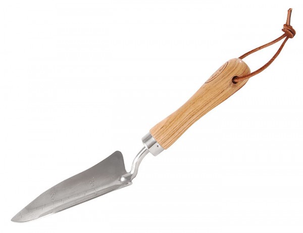 Blumenkelle Umpflanzkelle Gartenschaufel Edelstahl mit Skala