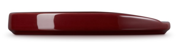 Le Creuset Kochlöffelablage Oval Kochlöffelhalter Steinzeug Garnet (Rhone) Bordeaux-Rot