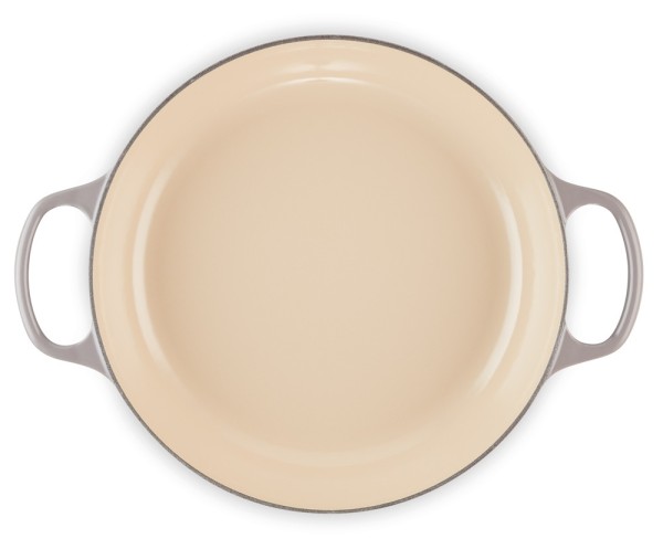 Le Creuset Gourmet-Profitopf Signature Gusseisen Flint Grau 30cm