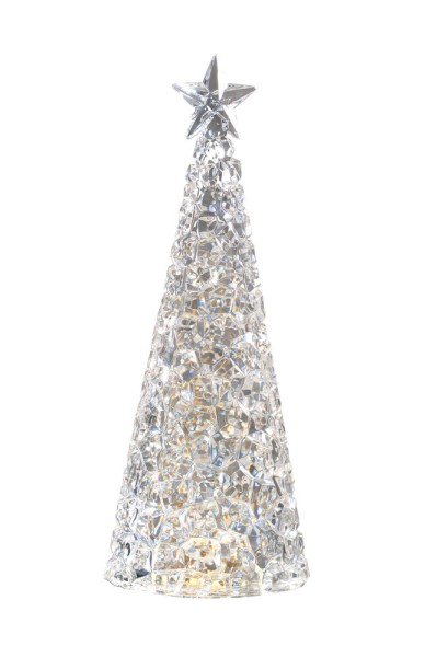 Sompex GLAMOR Tischleuchte Weihnachtsbaum Dekoleuchte Silber