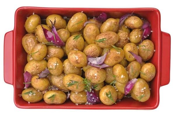 Spring Auflaufform CHALET Rechteckig Keramik Rot