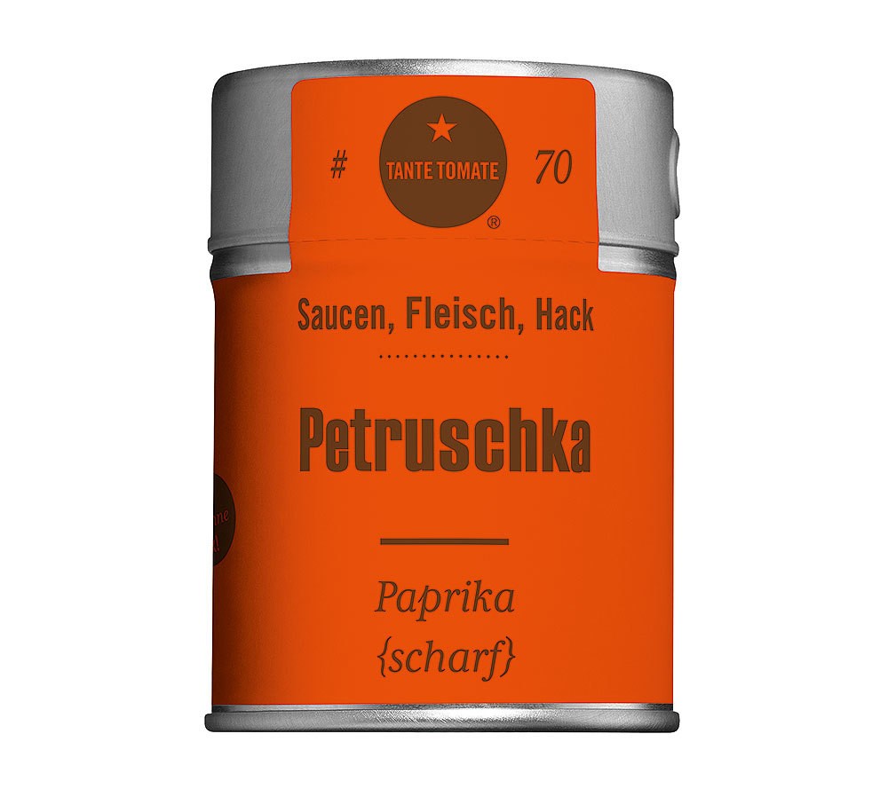 Tante Tomate – Petruschka – Paprika Scharf – Gewürzmischung 50g