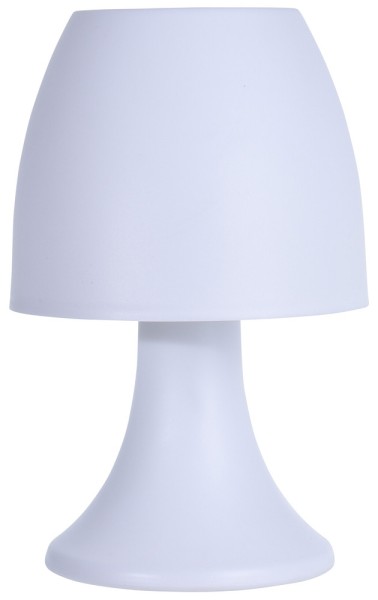 LED Tischleuchte mit Farbwechsel oder Weiß Batterie Tischlampe Dekoleuchte 19cm