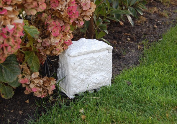 Ubbink StoneDecor 4-fach Außensteckdose Gartensteckdose Fels-Design