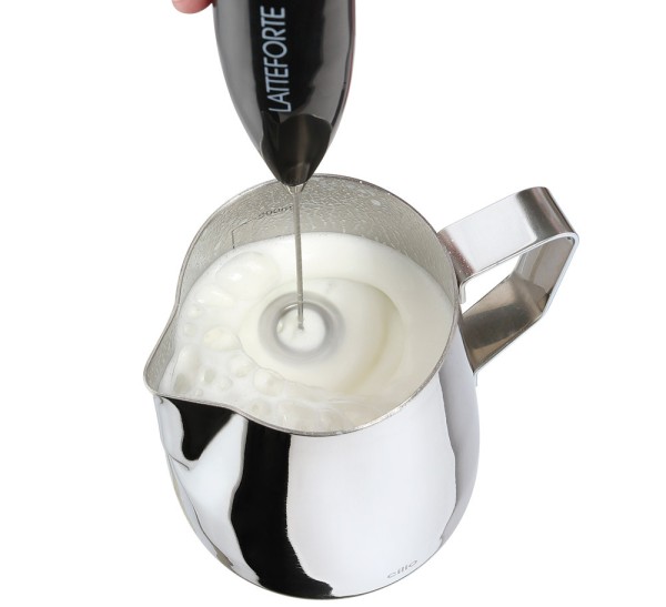 Cilio Milchaufschäumer LATTEFORTE Milchschäumer Chrom