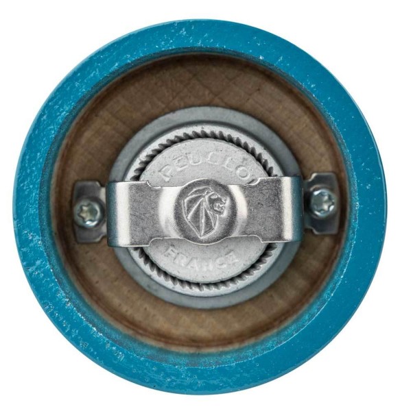 Peugeot Bistro Pfeffermühle Pazifikblau Glanz 10cm