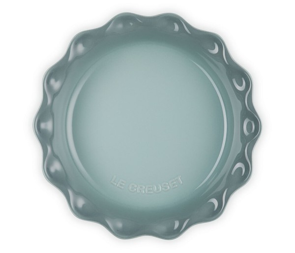 Le Creuset Pie-Form Kuchenform Steinzeug Sea Salt 23cm