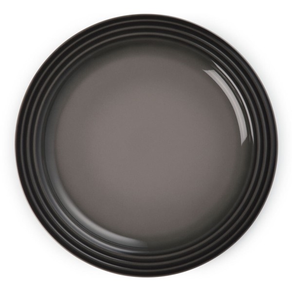 Le Creuset Speiseteller Steinzeug Flint Grau 27cm