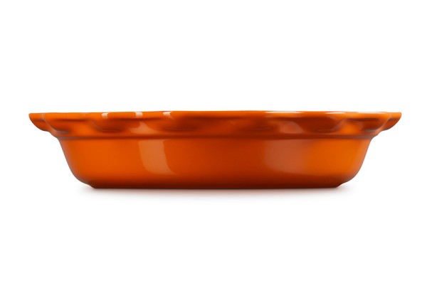 Le Creuset Pie-Form Kuchenform Steinzeug Ofenrot 23cm