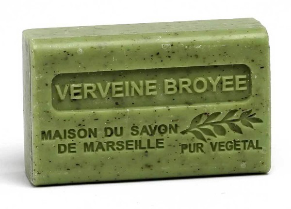 Provence Seife Verveine Broyee (Eisenkraut) - Karité 125g