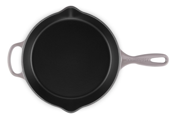 Le Creuset Brat- und Servierpfanne Hoch Gusseisen Flint Grau 26cm