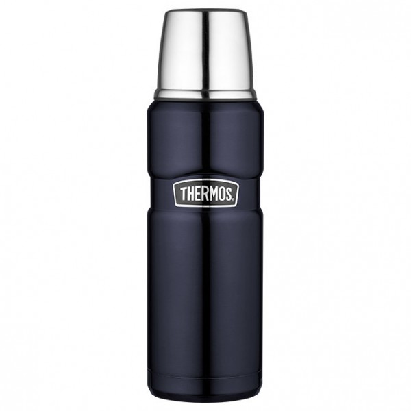 Thermos Isolierflasche Stainless King Edelstahl Midnight Blue 0,47l