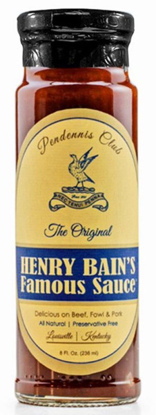 Henry Bain's Famous Sauce aus dem Pendennis Club BBQ Grillsauce 236 ml